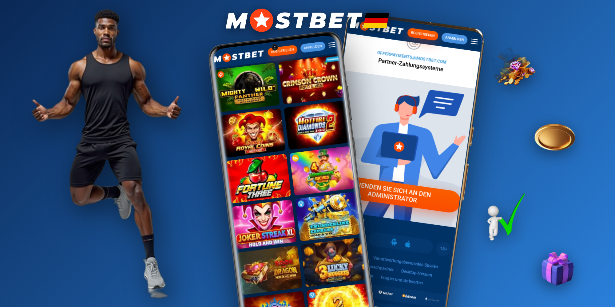 Übersicht der bei Mostbet unterstützten Zahlungsmethoden