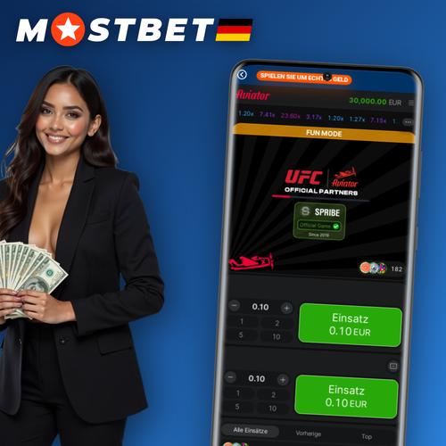 Mostbet Auszahlung per Smartphone – klare Kassenoberfläche mit Auszahlen-Schaltfläche