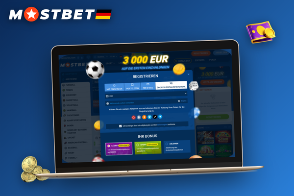 Nach der Mostbet DE Registrierung sofort Zugang zu Slots, Sportwetten und Bonusangeboten