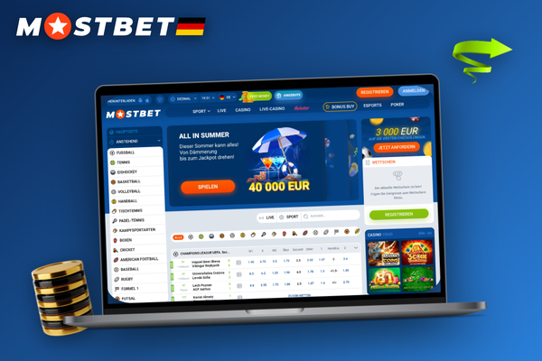 Mostbet Aktionscode BETBONUS125 für Sportwetten – 125% bis 3.000 EUR auf Livewetten